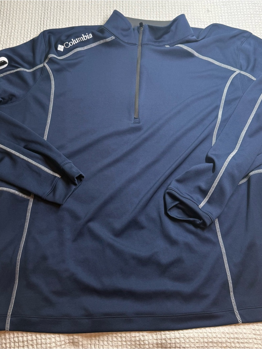 Columbia Navy Blue Golf Quarter-Zip
